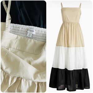 J.Crew Tiered Midi Dress